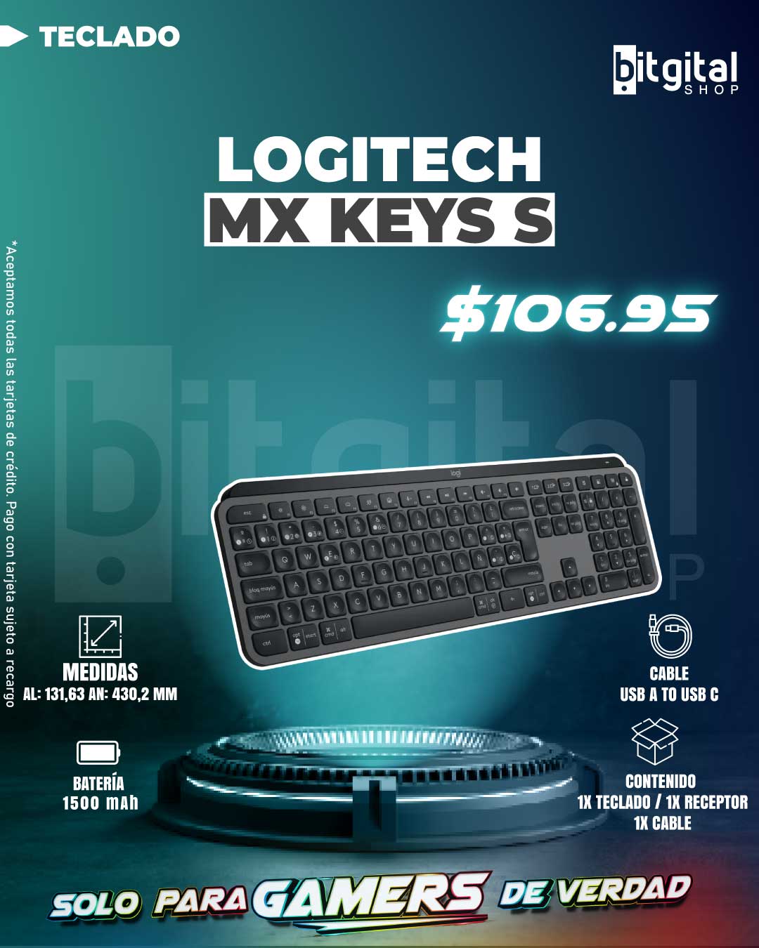 LOGITECH MX KEYS S