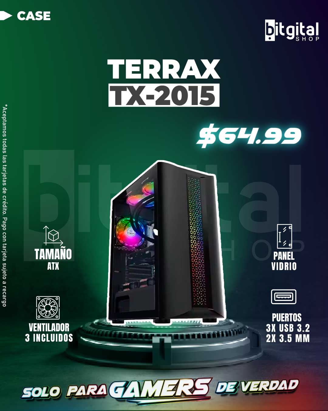 TERRAX TX-2015 — $64.99