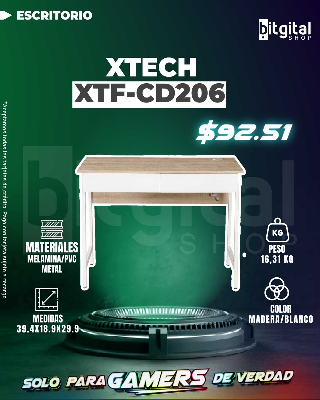 XTECH XTF-CD206 — $92.51