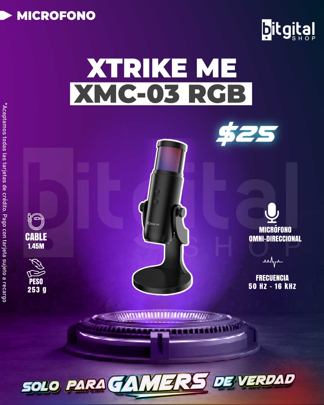 XTRIKE ME XMC-03 RGB — $25.00