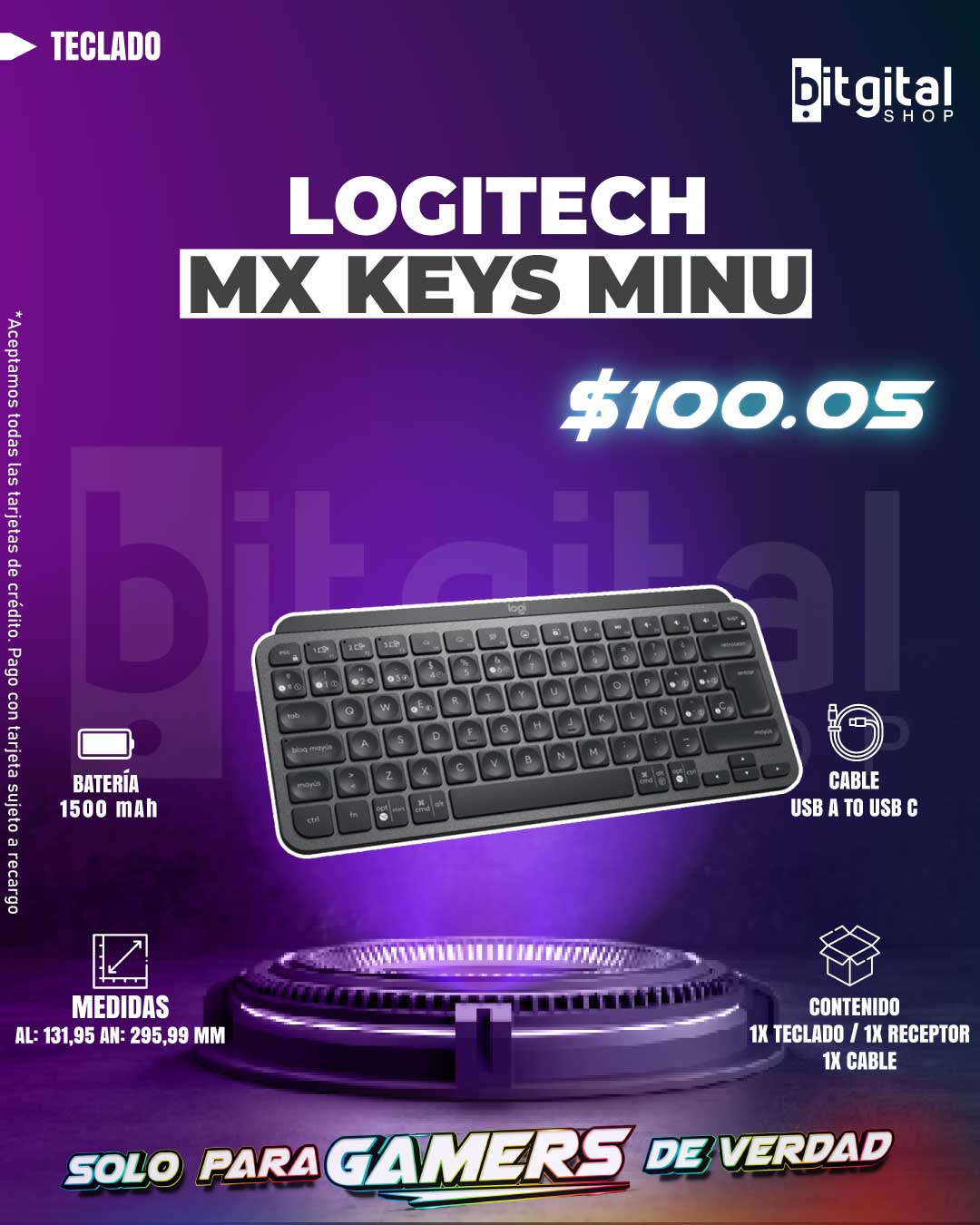 LOGITECH MX KEYS MINI