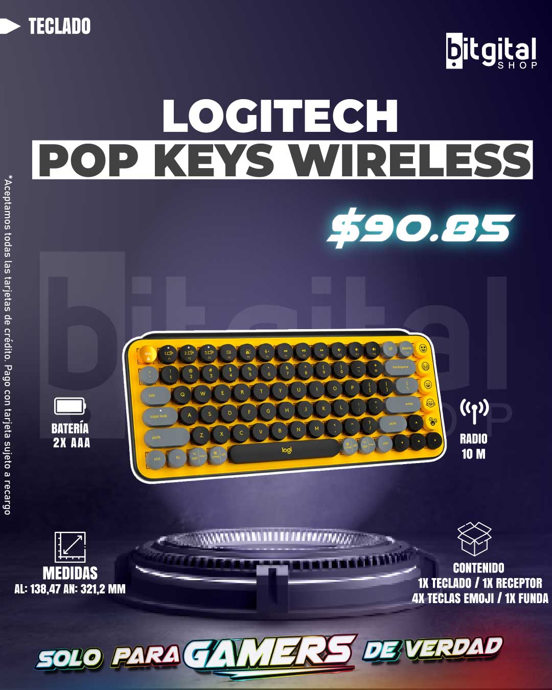 LOGITECH POP KEYS WIRELESS
