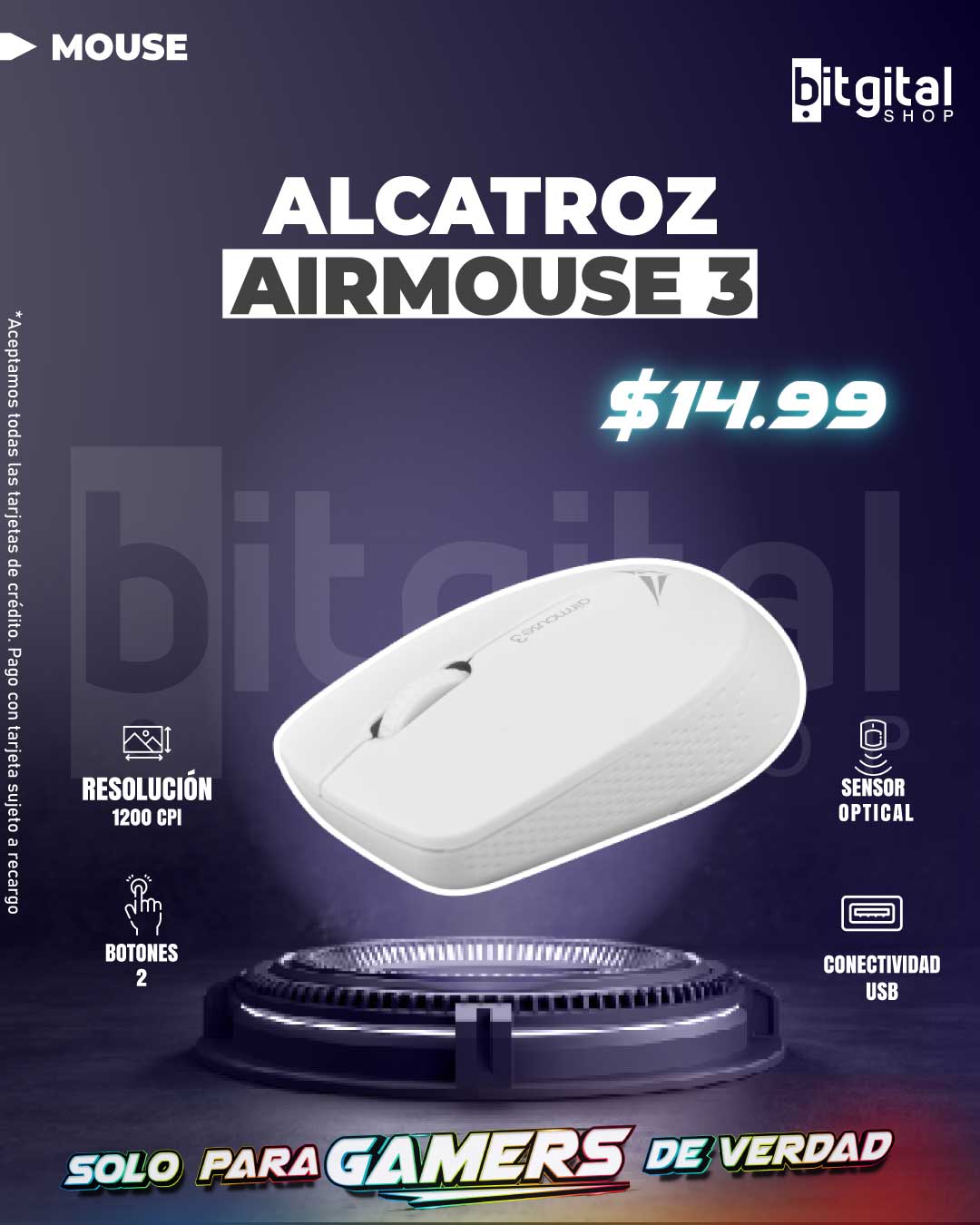 ALCATROZ AIRMOUSE 3