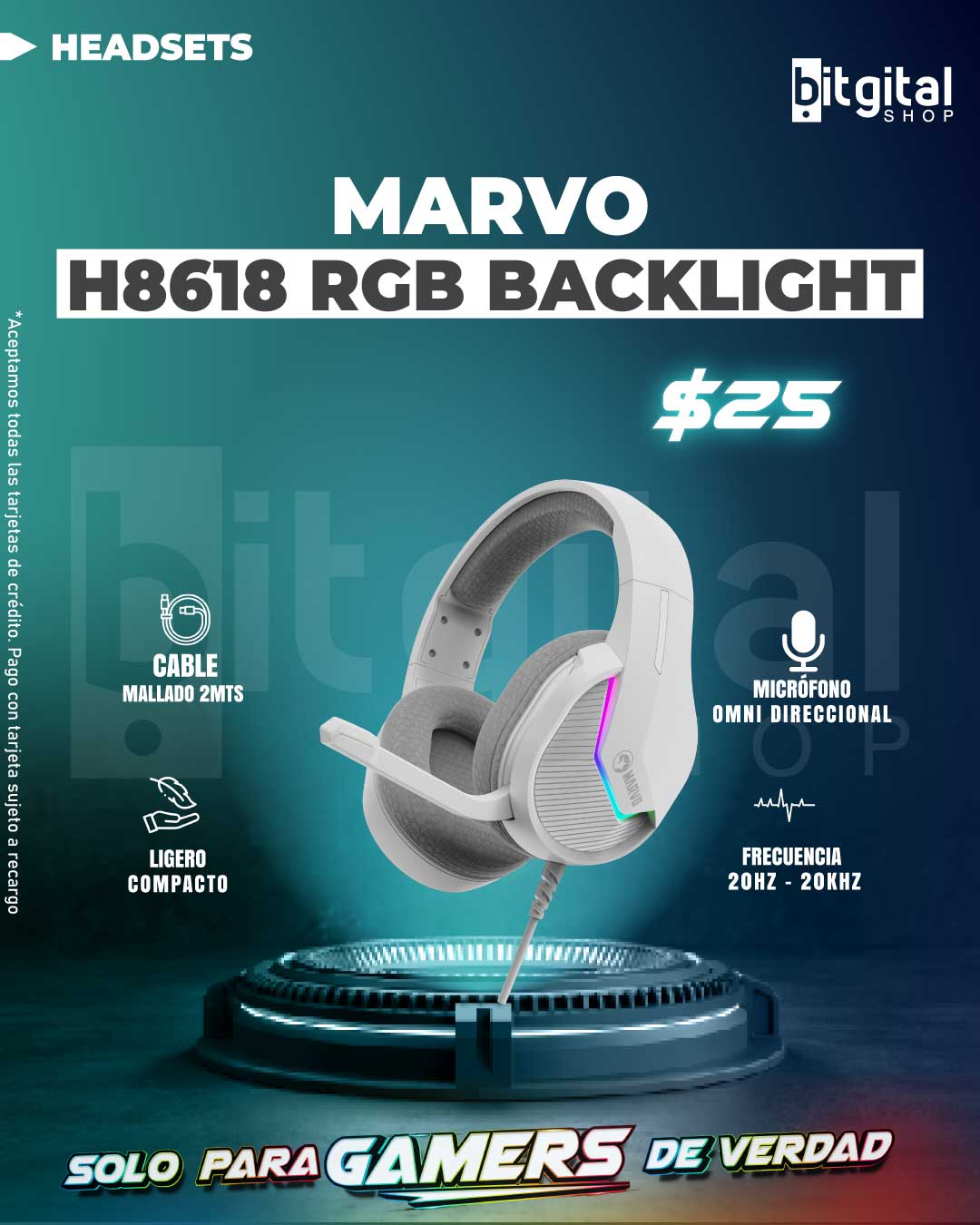 MARVO H8618 RGB BACKLIGHT