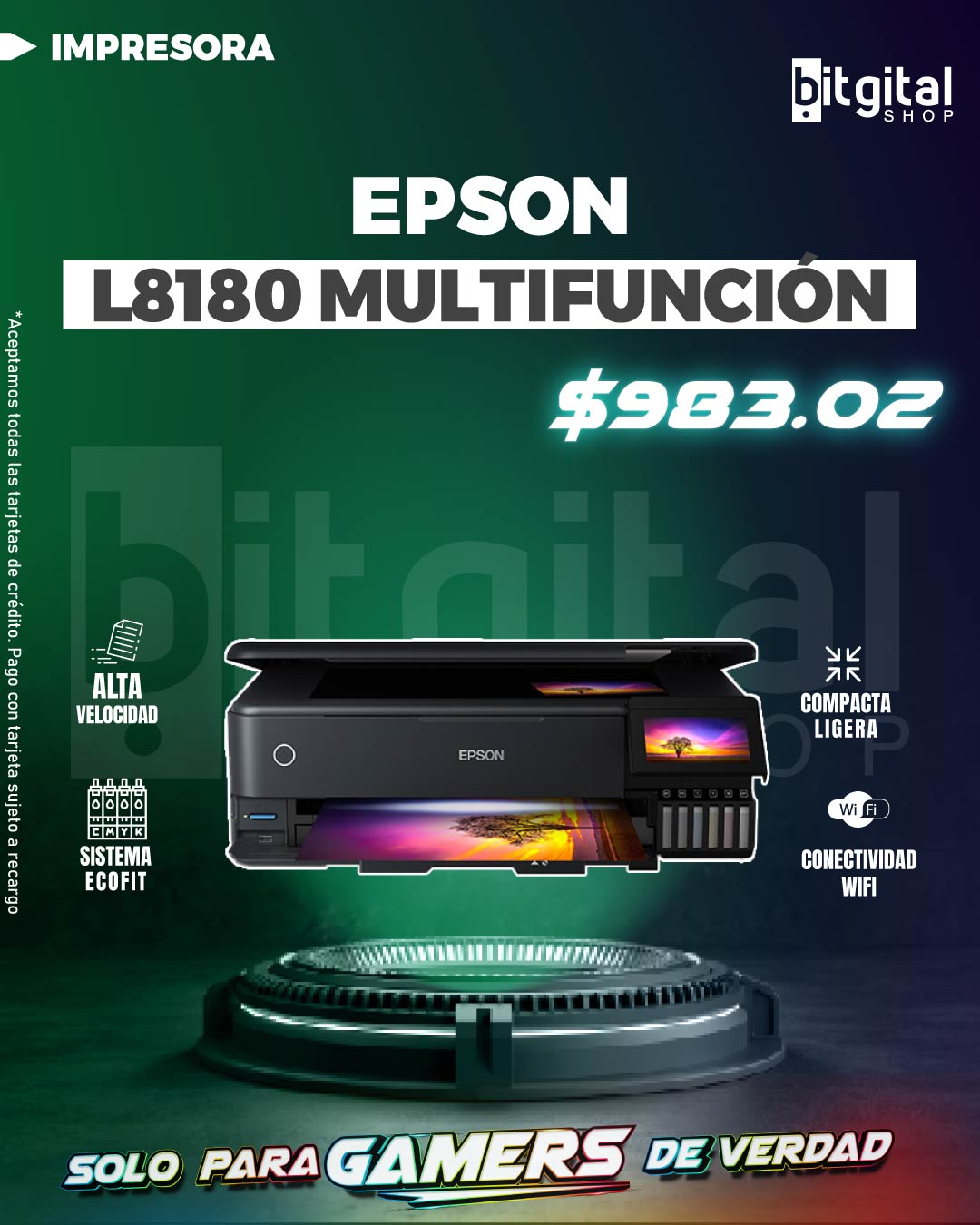 EPSON L8180 MULTIFUNCIÓN