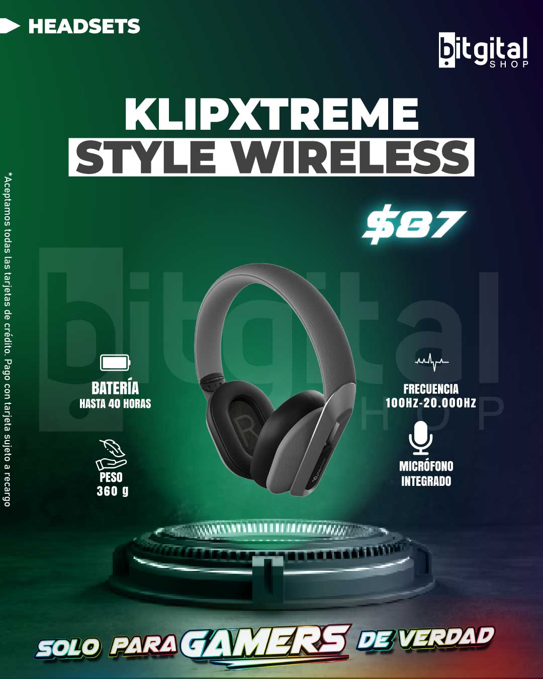 KLIPXTREME STYLE WIRELESS